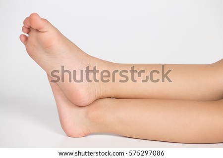 Not little girl sleeping in bed feet Really. All little girl sleeping in bed feet