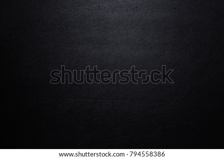 Close up Luxury black leather texture surface for background and space for your text