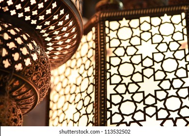 Close Up (macro) Of An Arabic Light.