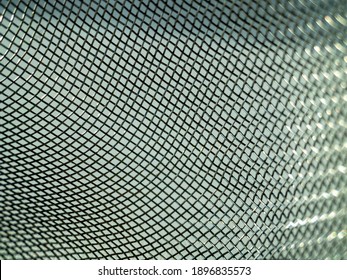 close up macro wire mesh strainer filter details