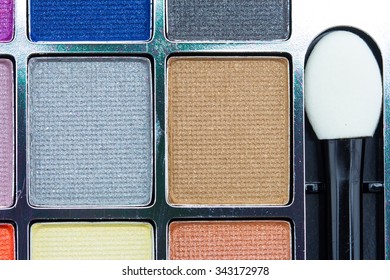 Close up make up collection