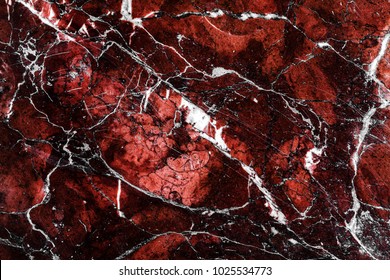 Close Up Of Marble Burgundy Texture 