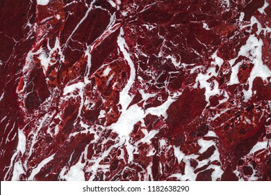 Close Up Of Marble Burgundy Texture 