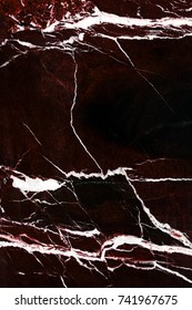 Close Up Of Marble Burgundy Texture 