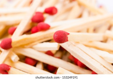 Close up match