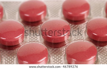 close up of medecine