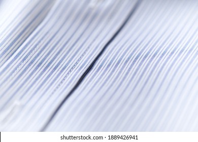 Close Up Of Mens Striped Shirt.