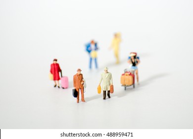 Small Human Figures Images, Stock 