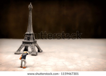 Similar – Image, Stock Photo encore une fois, la tour eiffel !