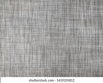 Close Up Modern Gray Weave Chair Texture Background.