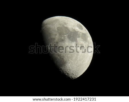 Close up of the Moon
