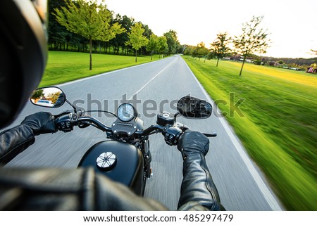 Close up of a motorcycle