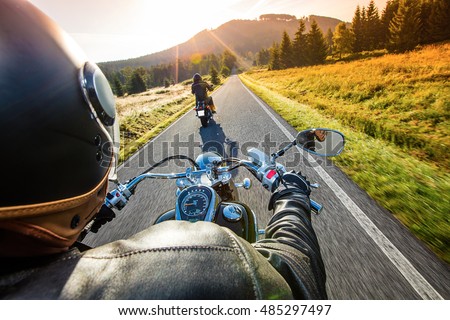 Close up of a motorcycle