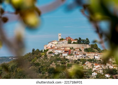 Close Up Of Motovun, Istria