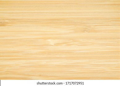 Close up of Natural light brown planks bamboo wood texture table background. Abstract surface rough pattern. Design in your work backdrop and decoration. Concept blank copy space for text.