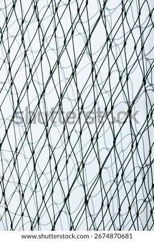 close up of net pattern