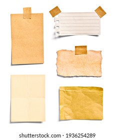 close up of a note paper on white background - Shutterstock ID 1936254289
