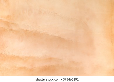 Close Nude Color Crumpled Leather Texture Stock Photo 373466191