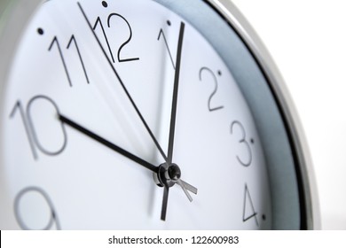 Close Up Of An Office Clock