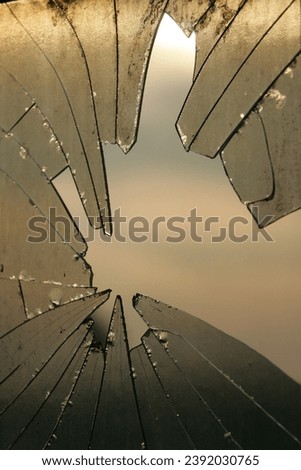 Similar – Image, Stock Photo Old and broken Window