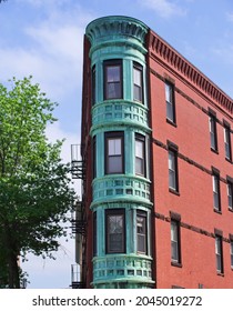 Close up of an old building 
