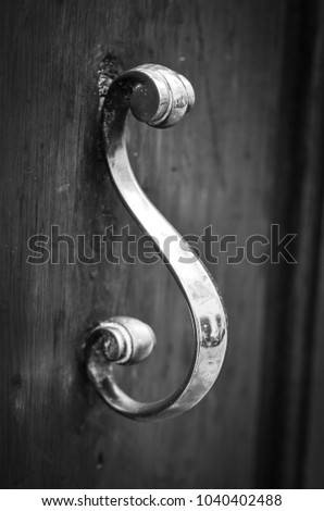 Similar – Gate Door Metal Lock Old