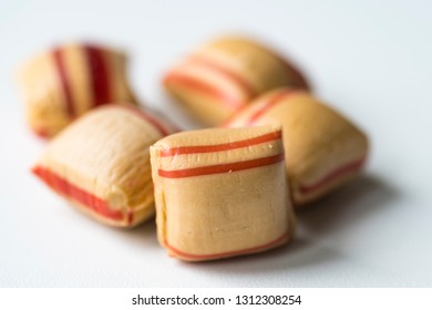 Close Up Old Dutch Cinnamon Candy