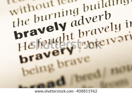 adverb of brave