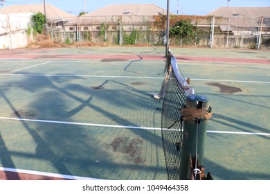 Close Old Net Tennis Court Stock Photo 1049464358 Shutterstock Close Old Net Tennis Court Stock Photo 1049464358 Shutterstock