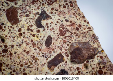 Close Up On A Bauxite Rock - Aluminium Ore