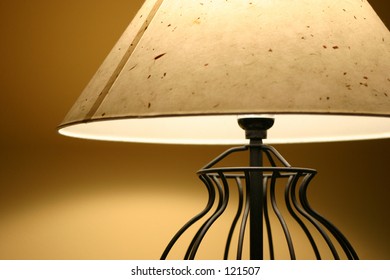 Close up on a lamp
