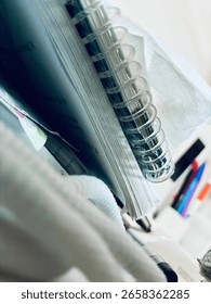 Close Up on Office Clutter