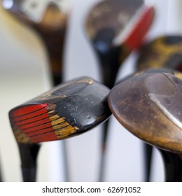 Close Up On Old Golf Club