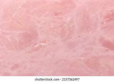 Close Up On Pork Ham Texture, Pork, Pork For Making Sandwich, Processed Pork Texture