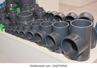 Close On Stack Pvc Pipe Connectors Stock Photo 2162719541 | Shutterstock