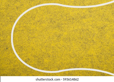 Close Up On Tennis Ball Texture, Sport Background.