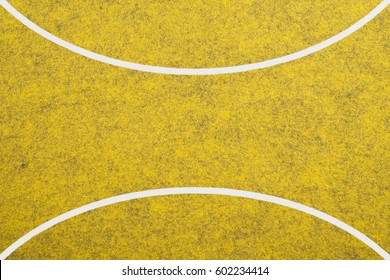 Close up on tennis ball texture, sport background.