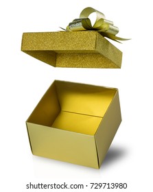 Close Open Gift Box Floating Glitter Stock Photo 729713980 | Shutterstock