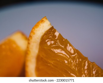 Close up of an orange