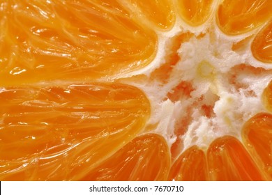Close up of an orange