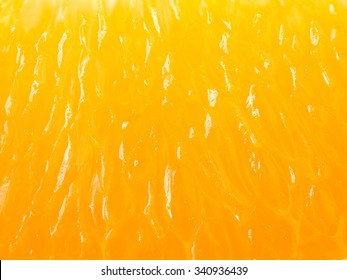 Close Up Orange Fruit Texture Background