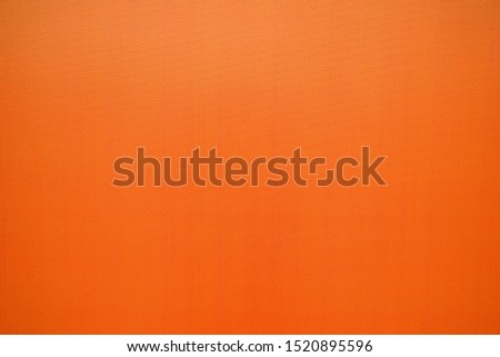 Close up Orange Vinyl Texture Background.