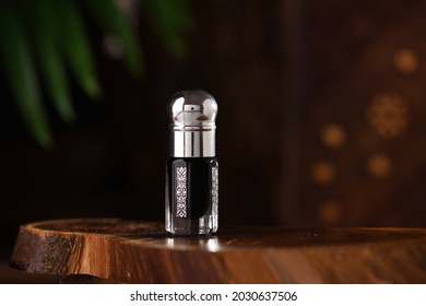 Close Up Of Oud Oils (Arabian Perfume)