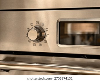Close - up of Oven Control Panel