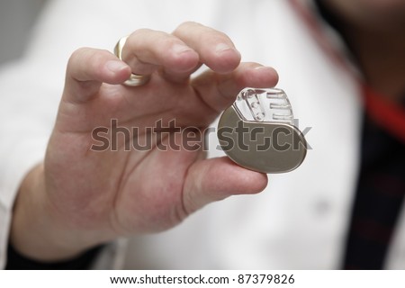 close up of a pacemaker in a hospital