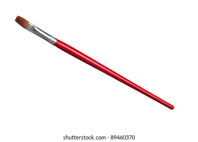 close up of paint brushes on white background - Powered by Shutterstock