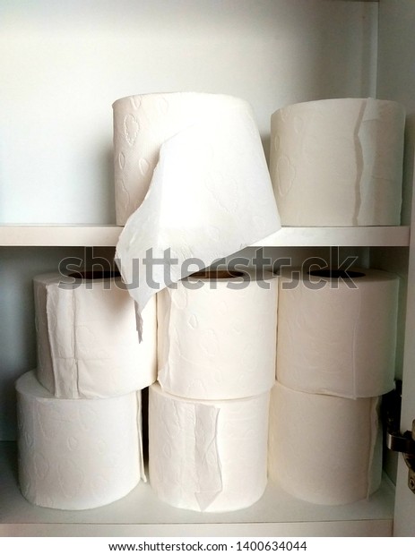 Close Pantry Where There Eight White Stock Photo Edit Now 1400634044