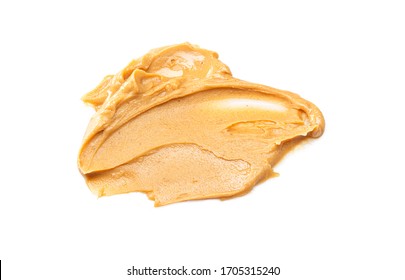 close up of peanut butter isolated on white background, File contains a clipping path. - Powered by Shutterstock