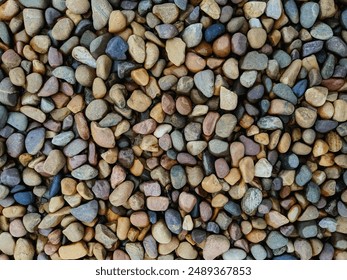 close up Pebbles, photo background view  - Powered by Shutterstock