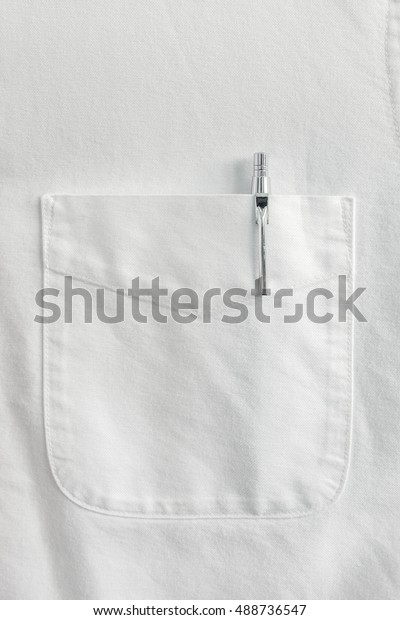 white shirt pocket design